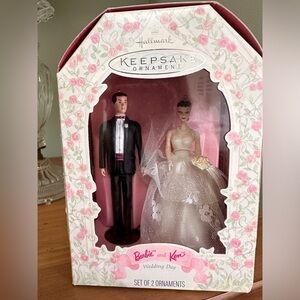 Hallmark Barbie and Ken Wedding Day Ornament